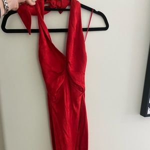 Size xs mini red zara dress